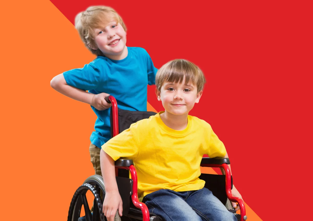 Wheelchair at the kids place